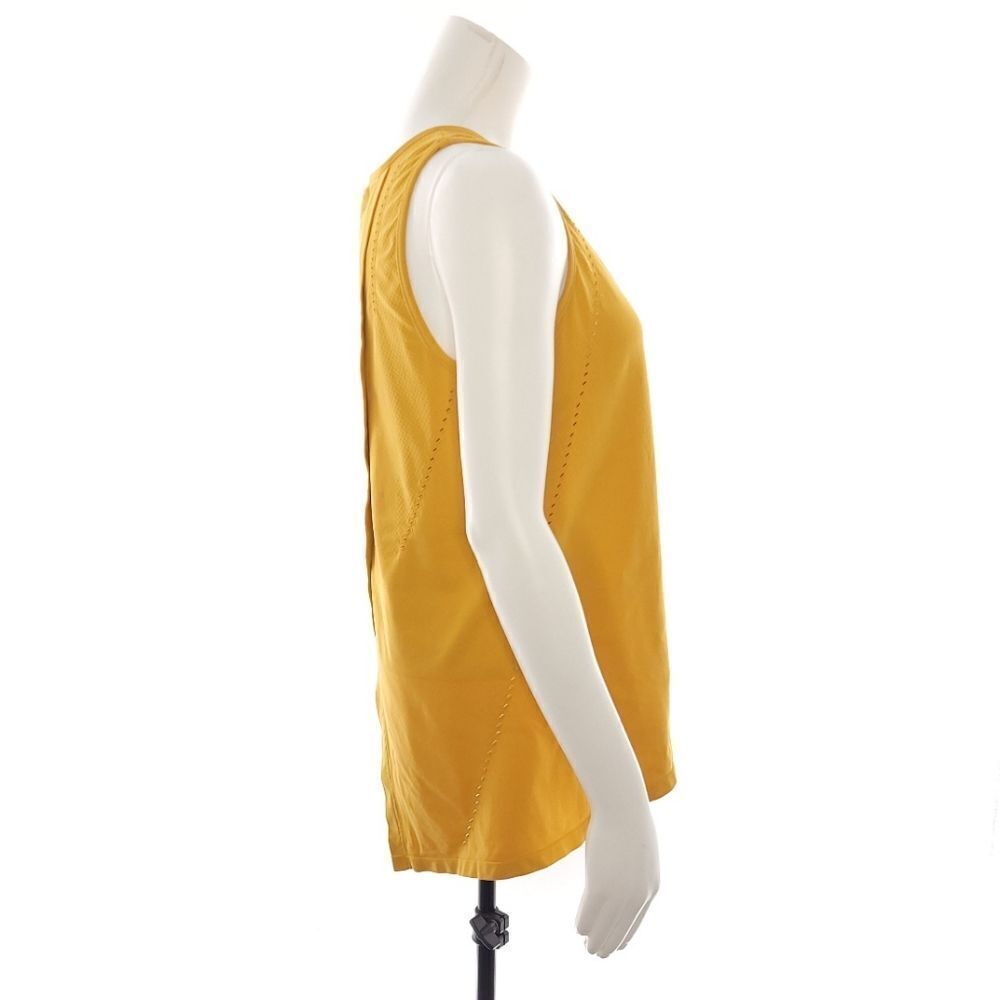 Athleta Mustard Yellow Racerback Tank Top Womens Size Small/Medium - Picture 3 of 6